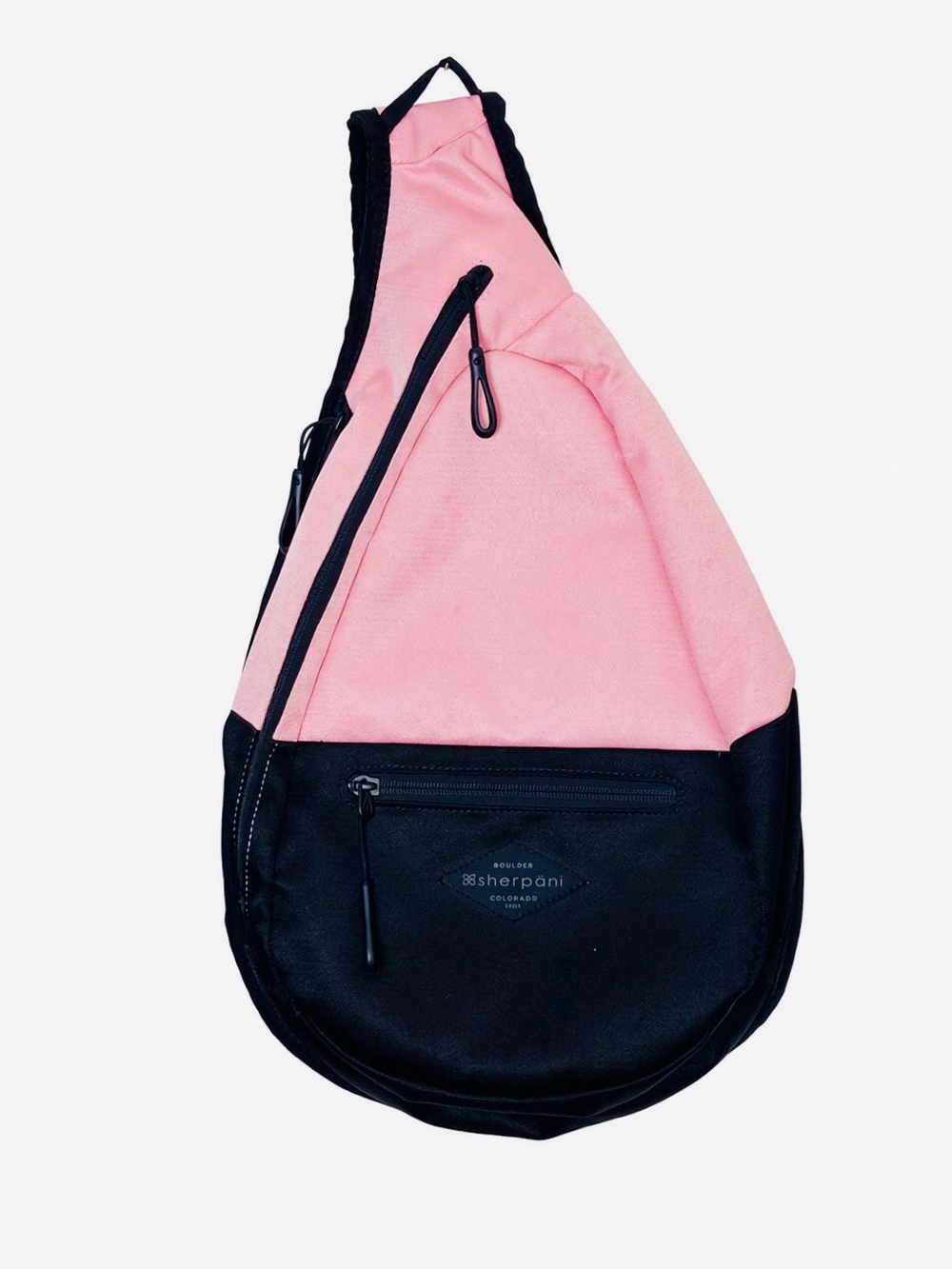Sherpani Esprit Sling Bag Pink Black Like New Travel Crossbody 10L